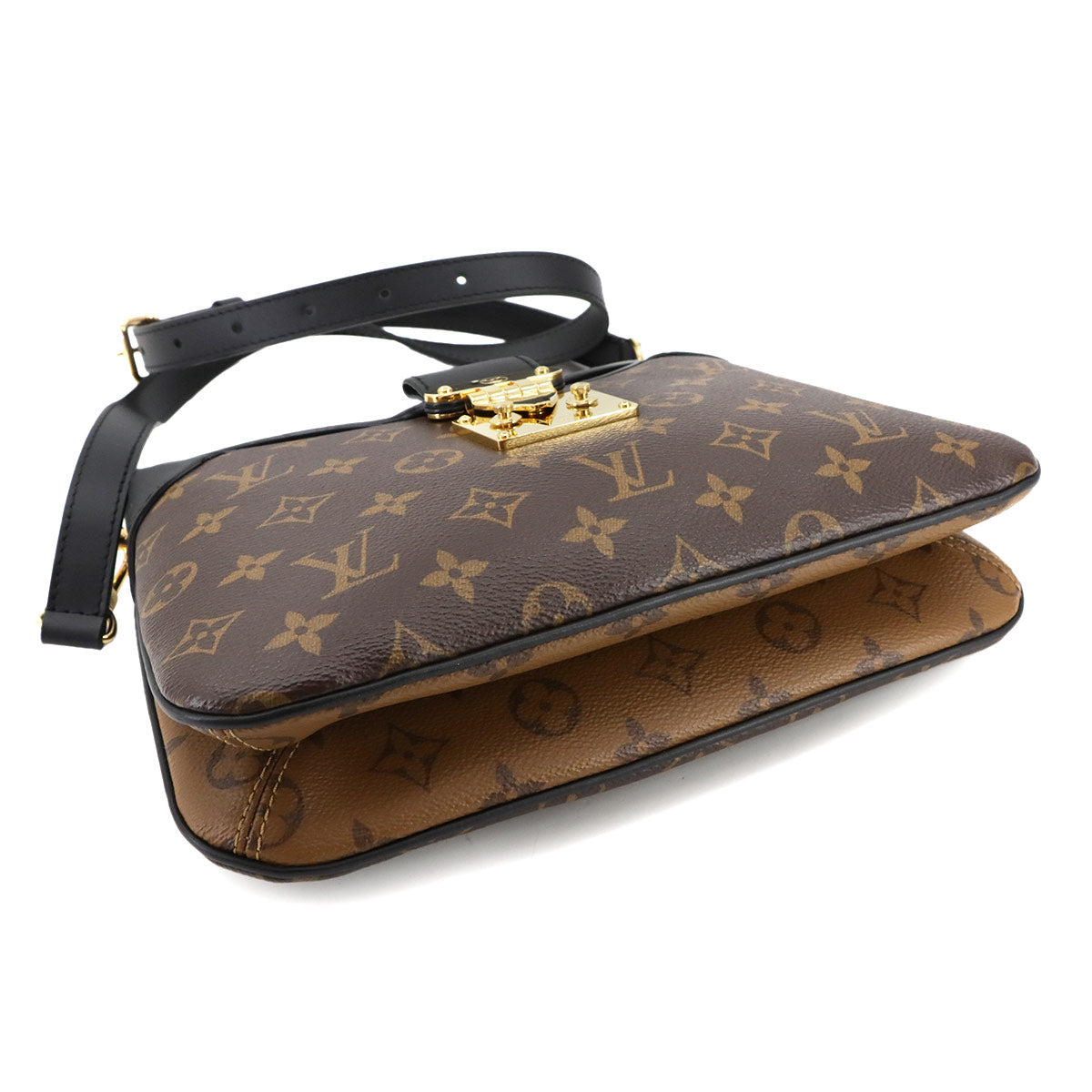 Monogram Reverse LV Twinny Shoulder Bag M46659 Brown