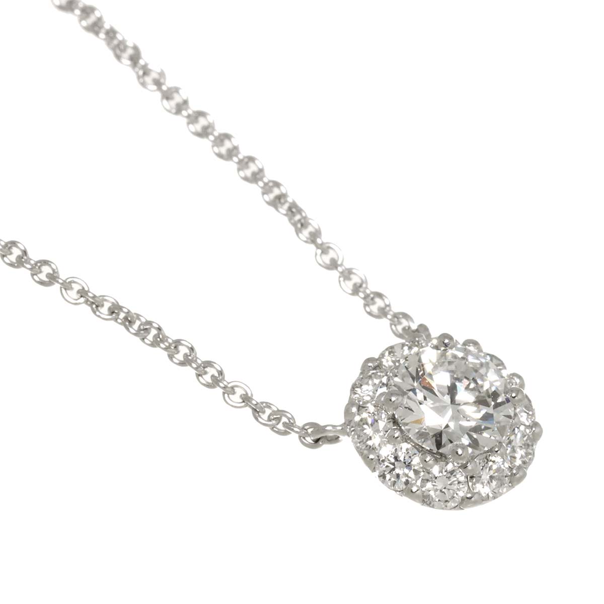 Icon Diamond 0.50ct D/VS2/3EX Necklace 18K WG 750