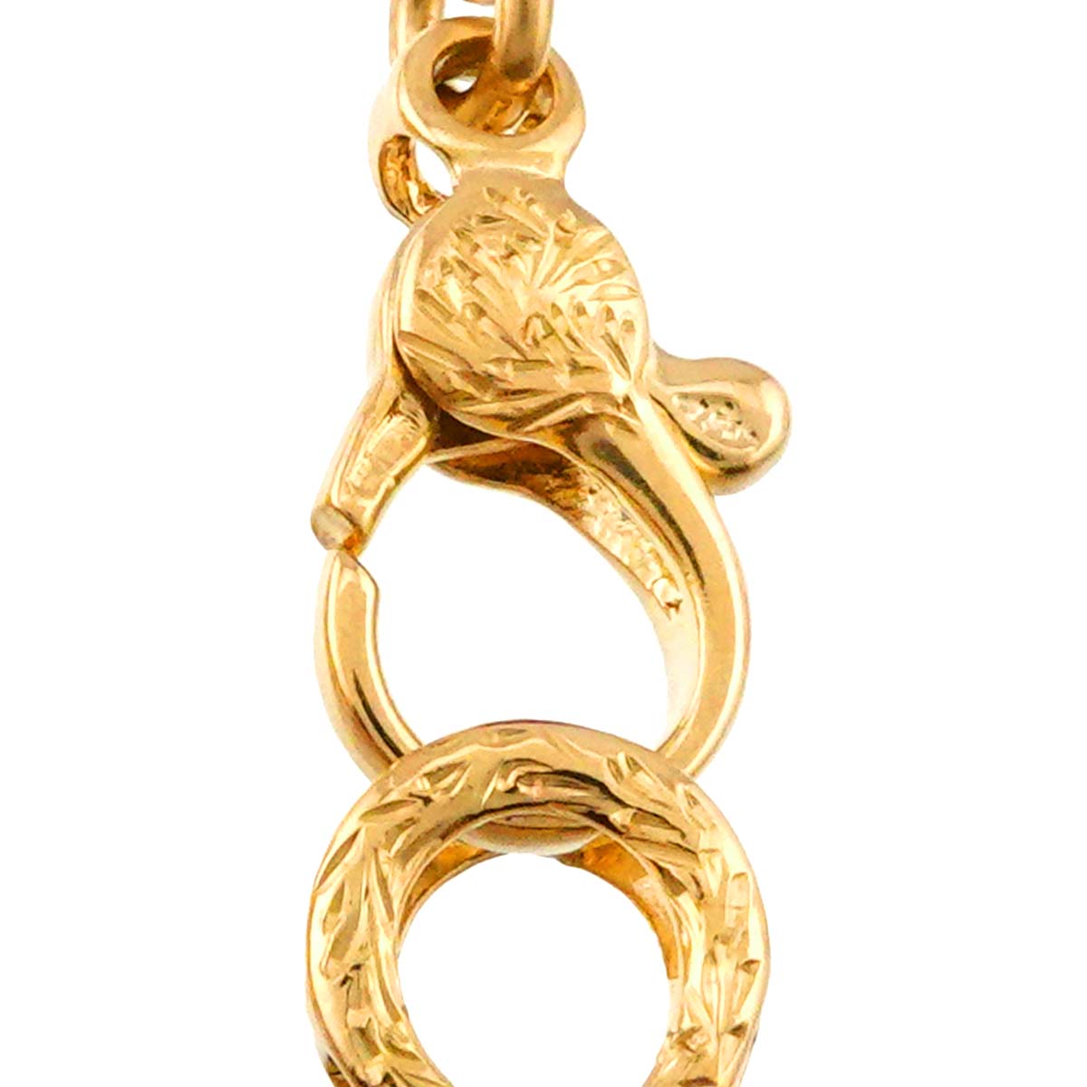 Sapphire Ruby Diamond Necklace 18K YG PG WG 750