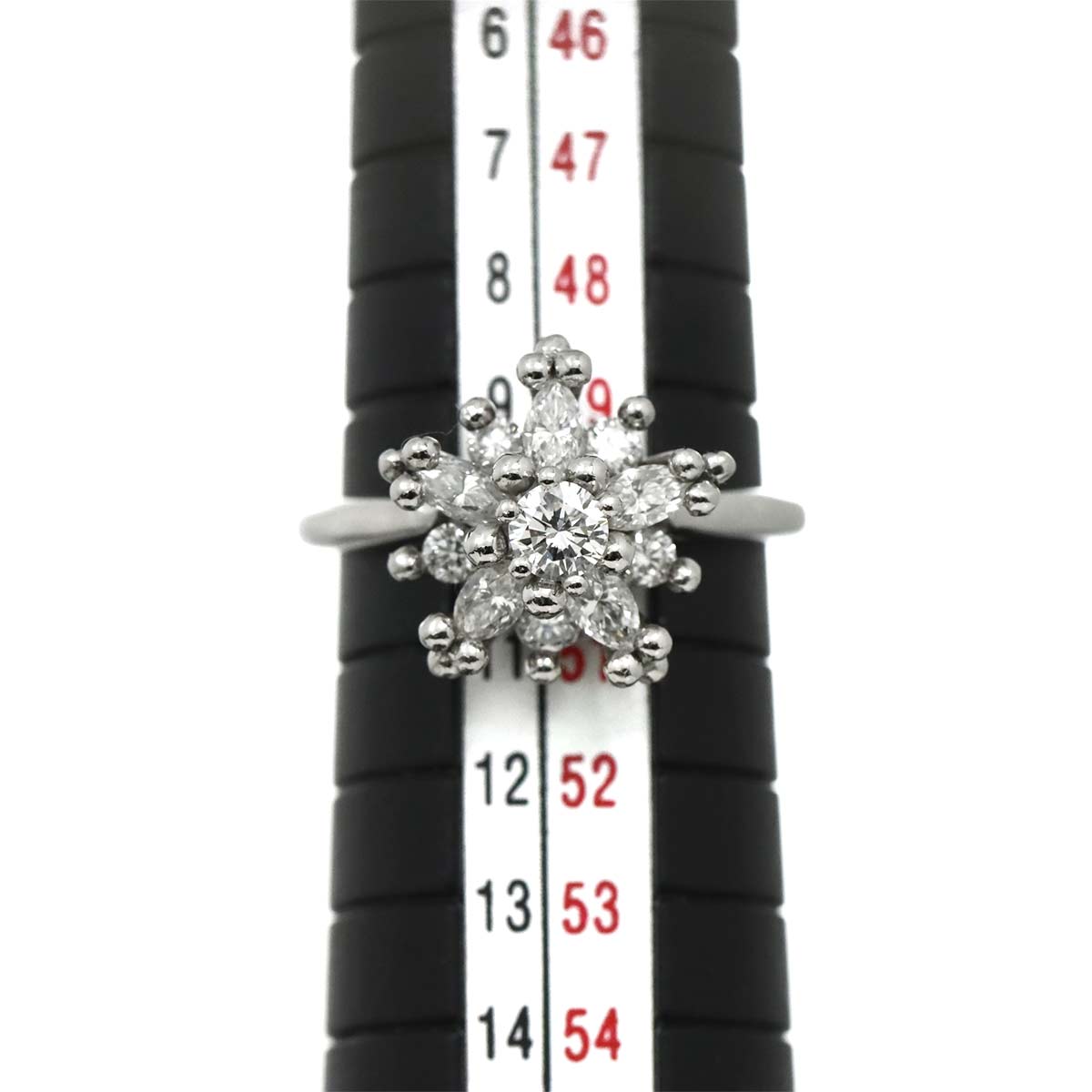 Diamond Ring Platinum Size5.25(US)