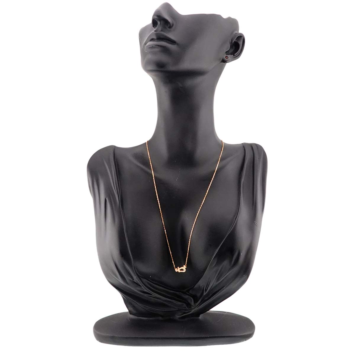 Force10 Diamond Necklace Small 18K Pink Gold 750