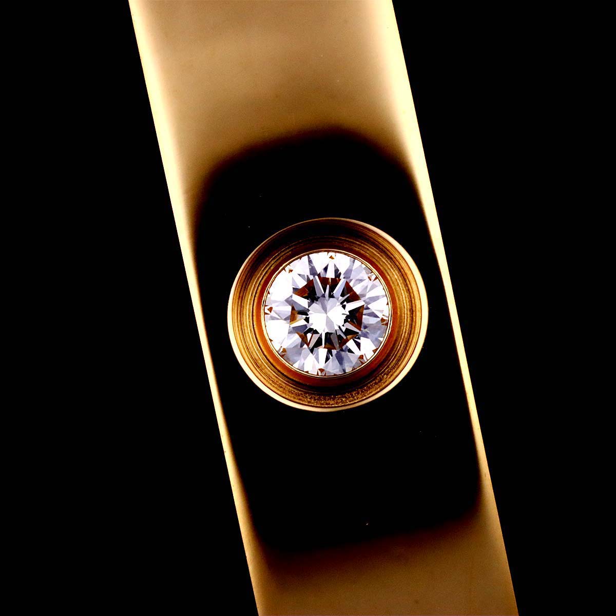 Love Bracelet Open Diamond 18K Yellow Gold 750 Size18