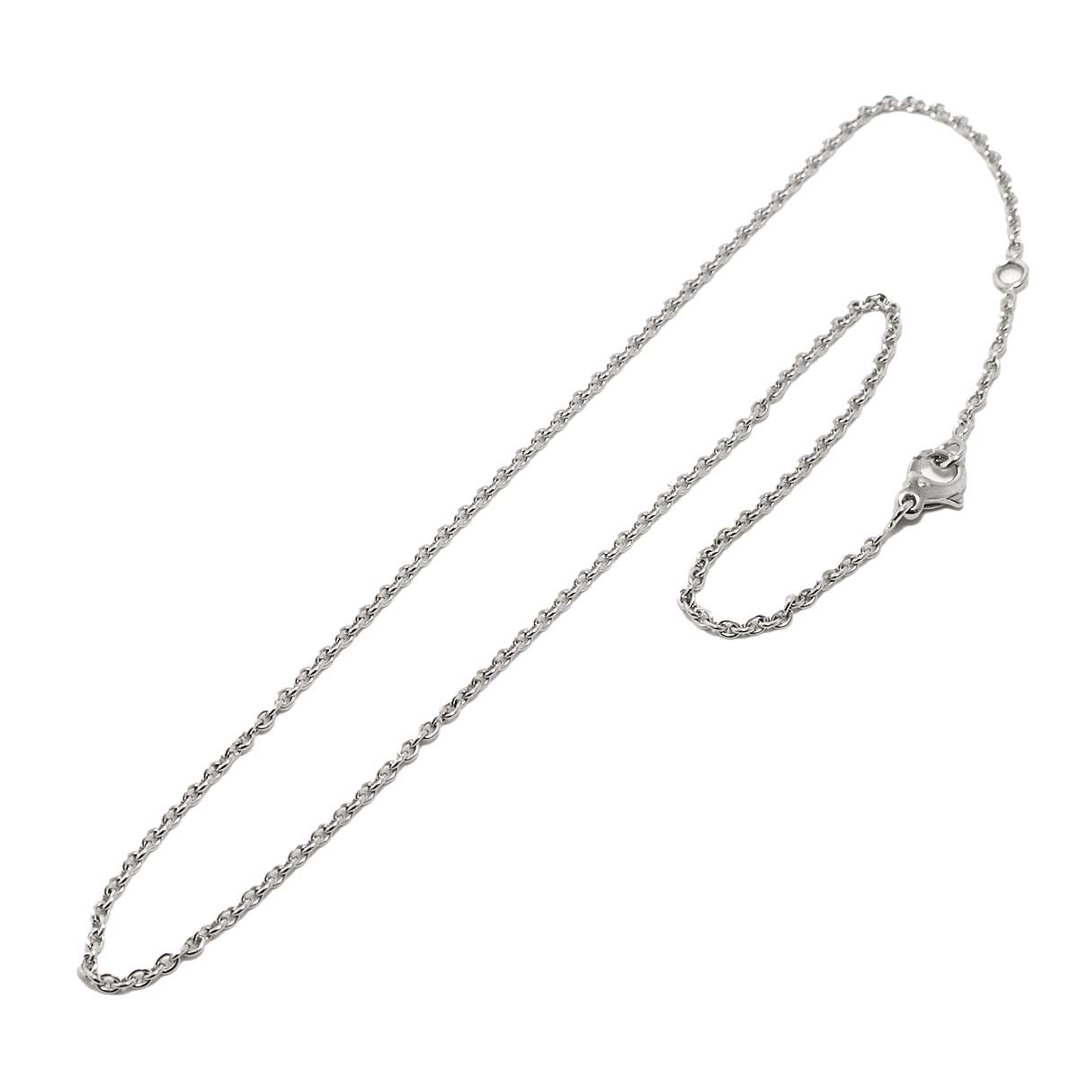 Chain Necklace 18K White Gold 750