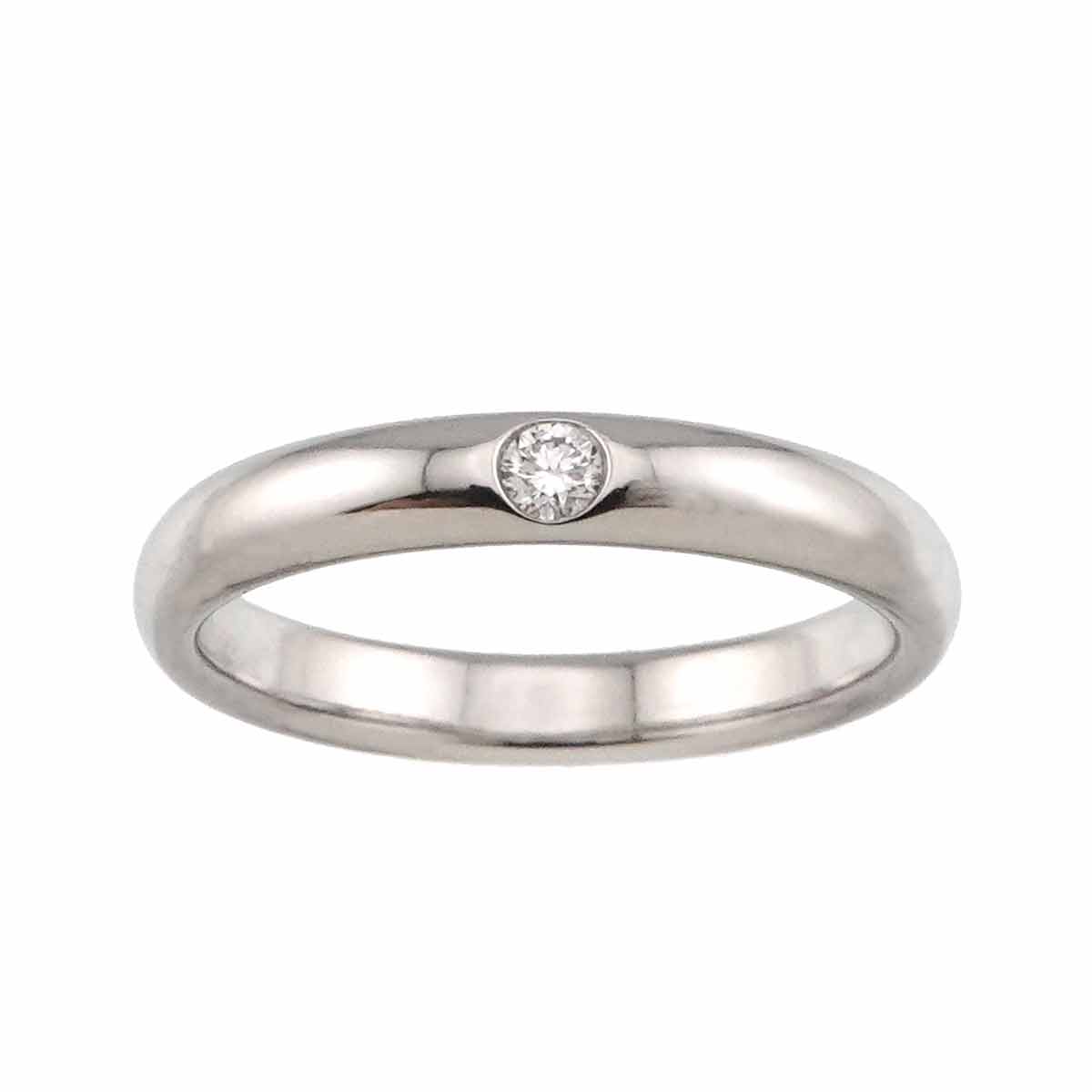 Diamond Ring Pt Platinum size5.75-6(US)