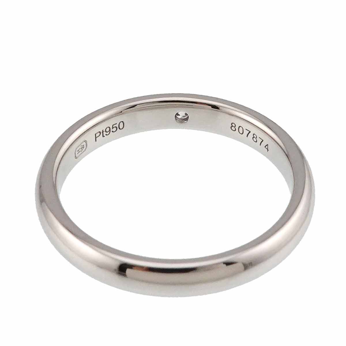 Diamond Ring Pt Platinum size5.75-6(US)