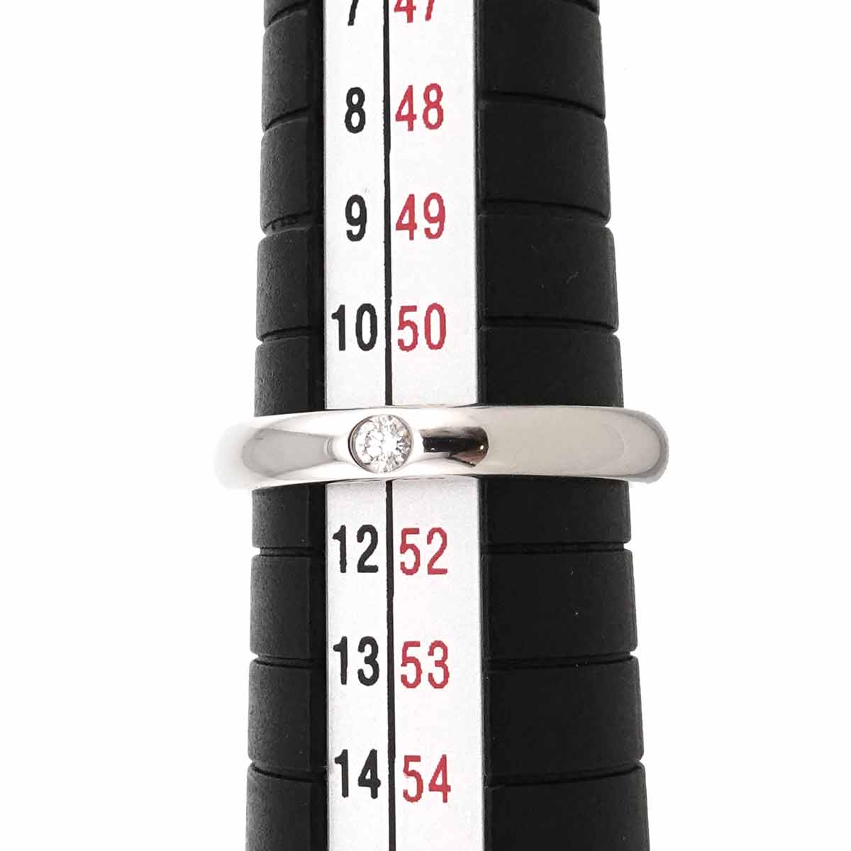 Diamond Ring Pt Platinum size5.75-6(US)