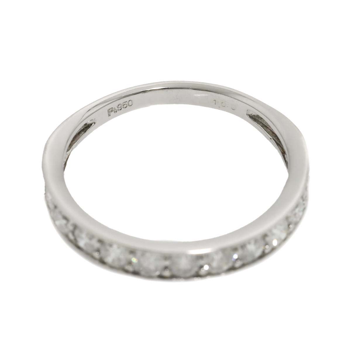 Diamond 1.00ct Ring Pt Platinum size7.75-8(US)
