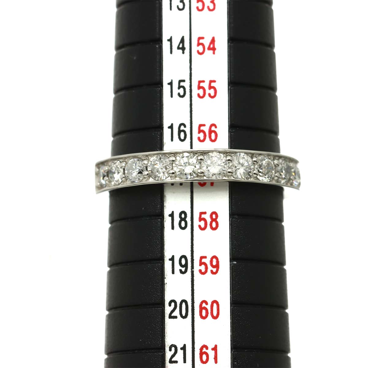 Diamond 1.00ct Ring Pt Platinum size7.75-8(US)