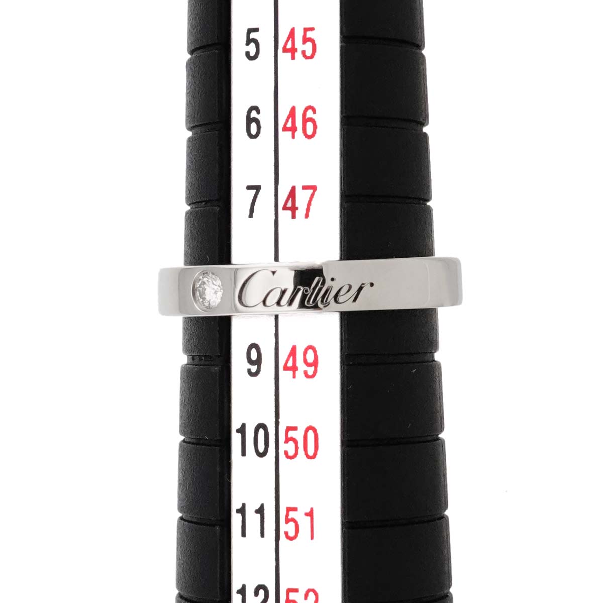 C de Diamond 1P Ring Pt Platinum size48 4.5(US)