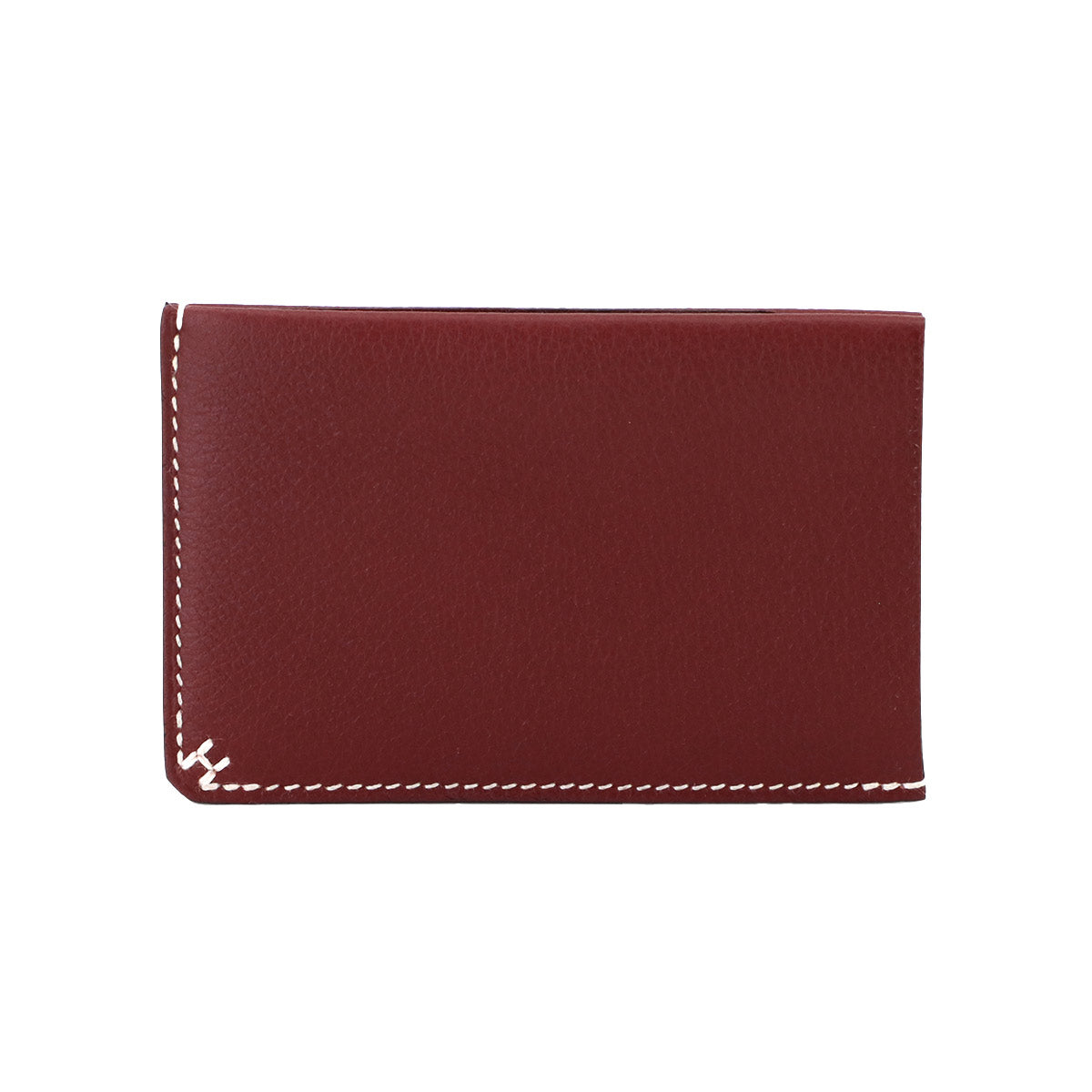 H Sellier Card Case Evercolor Rouge H