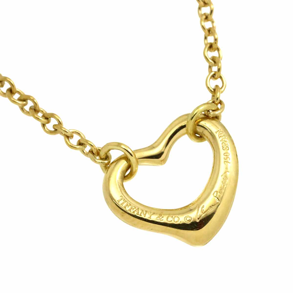 Open Heart 3P Bracelet 18K Yellow Gold 750