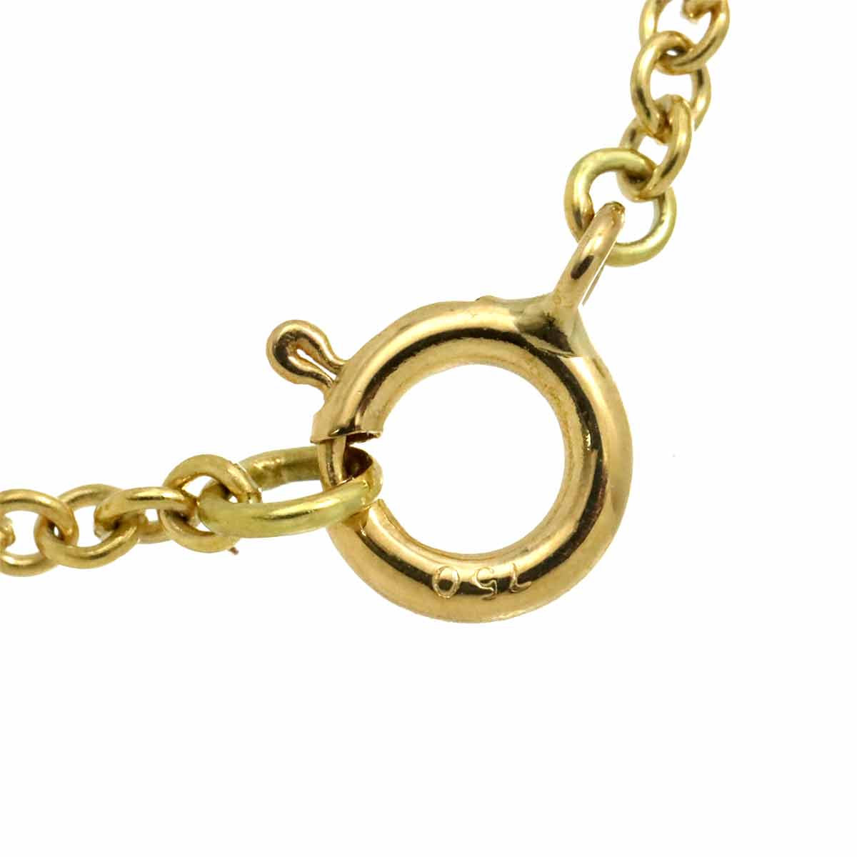 Open Heart 3P Bracelet 18K Yellow Gold 750