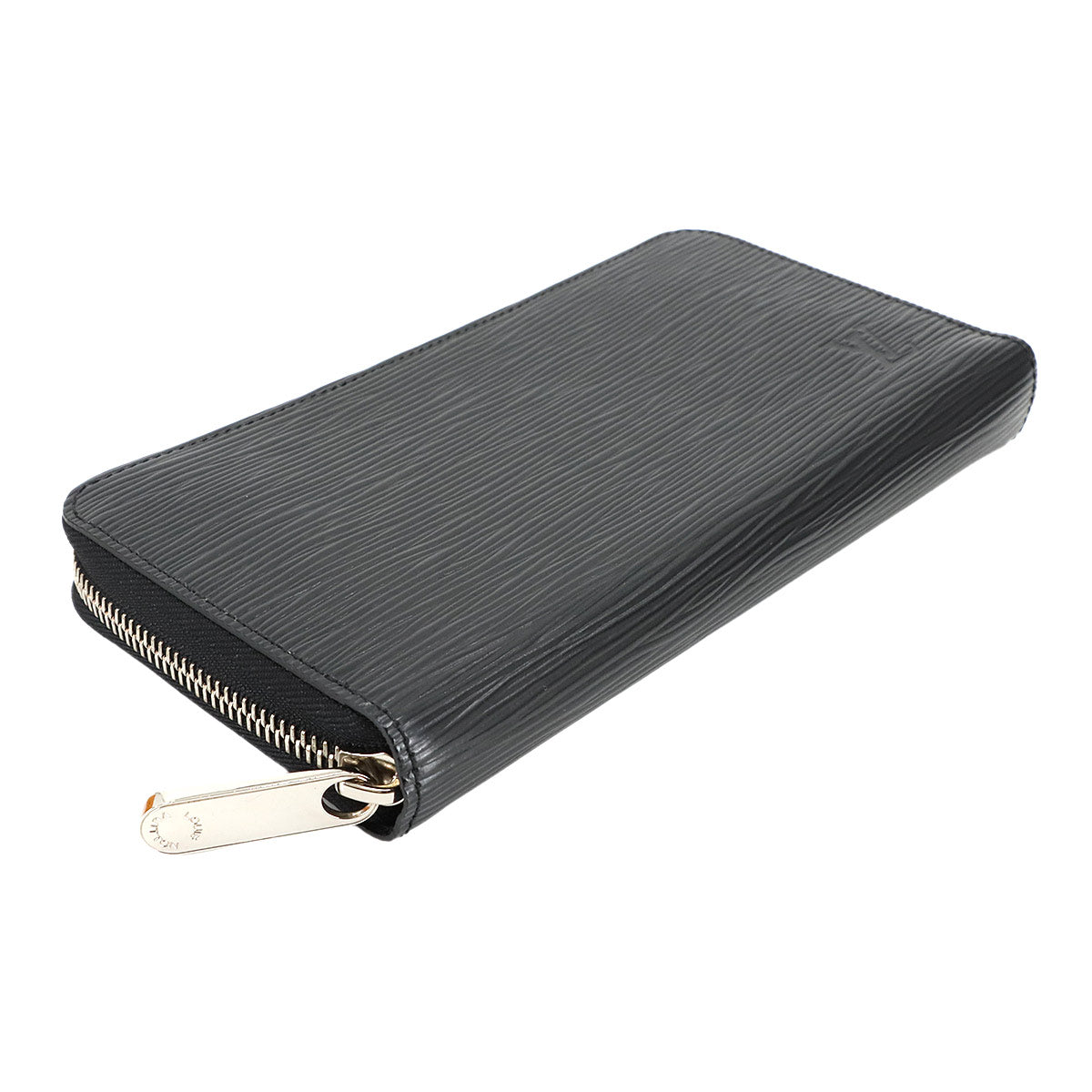 Epi Zippy Wallet Leather Noir M61857 Black
