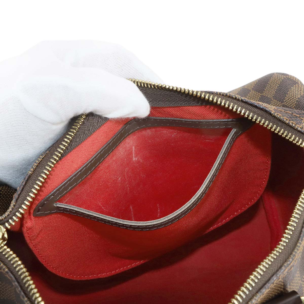 Damier Speedy 25 Hand Bag Ebene N41532 Purse