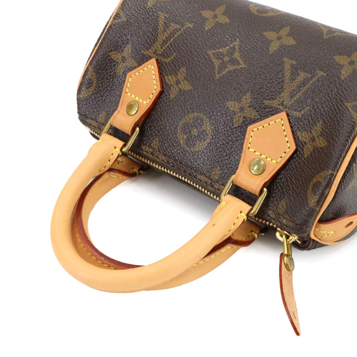 Monogram Mini Speedy Hand Bag Brown M41534 Purse