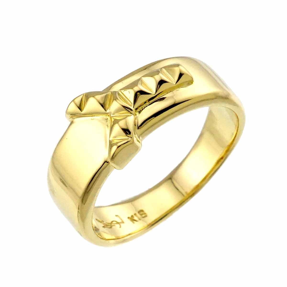 Ring 18K Yellow Gold 750 Pt size7.75-8(US)