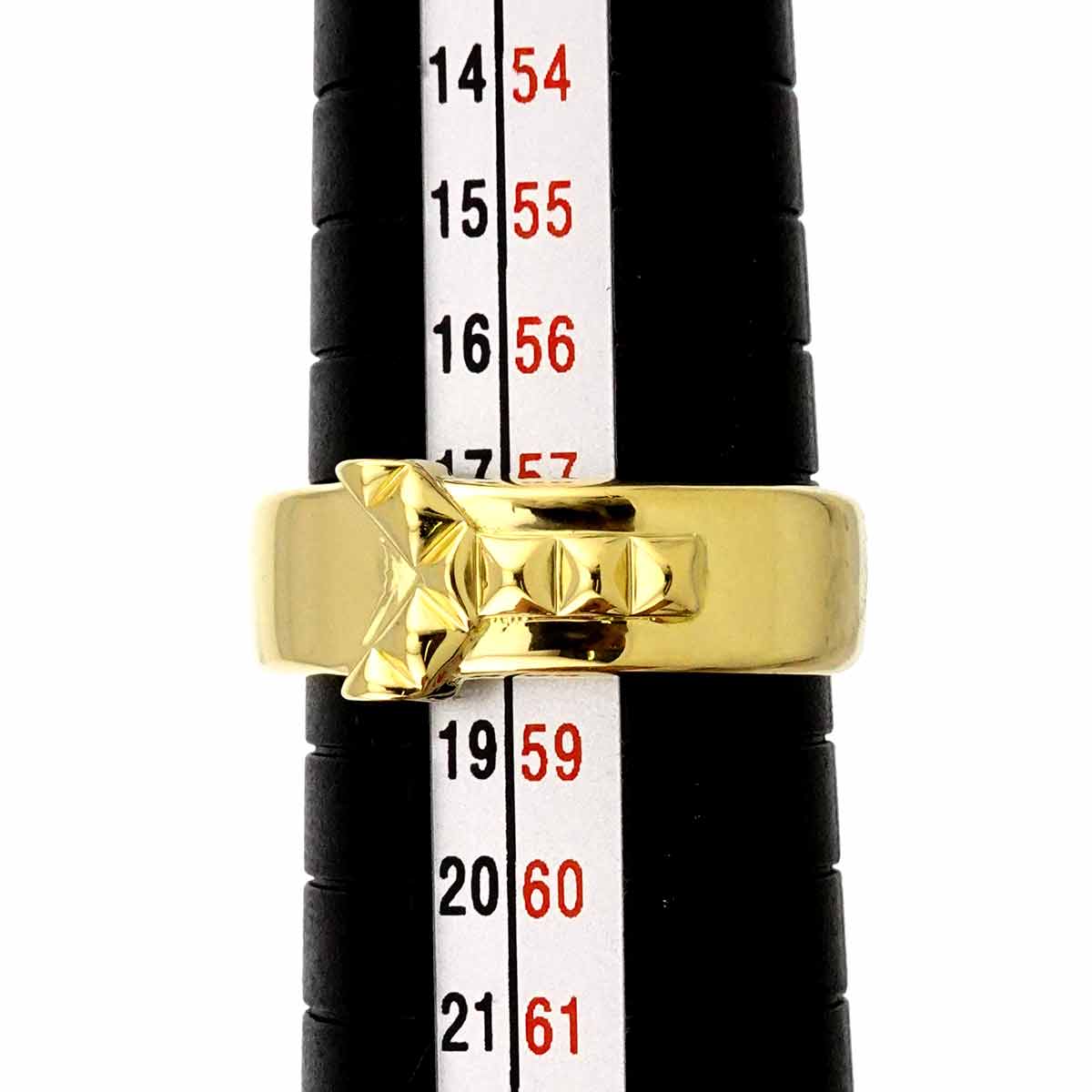 Ring 18K Yellow Gold 750 Pt size7.75-8(US)