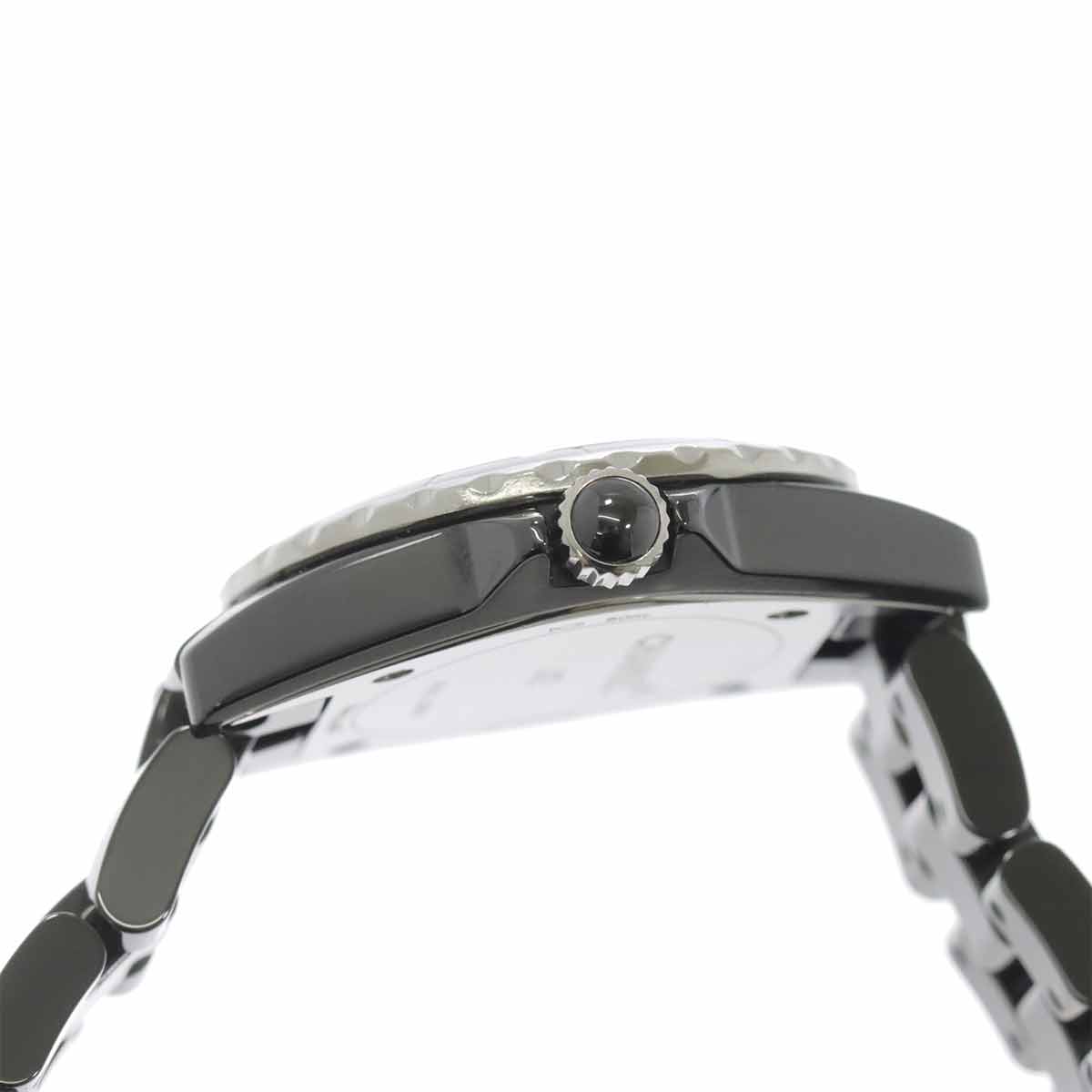 J12 29mm H2569 8P Diamond Quartz Black Dial Ladies Watch