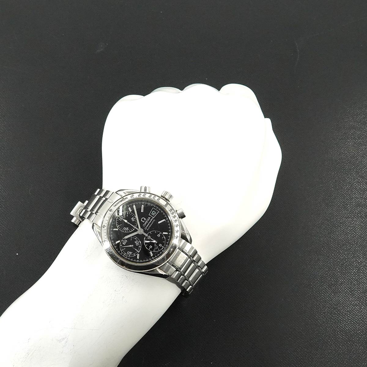 Speedmaster Date 3513.50 Chronograph Automatic Black Dial Mens