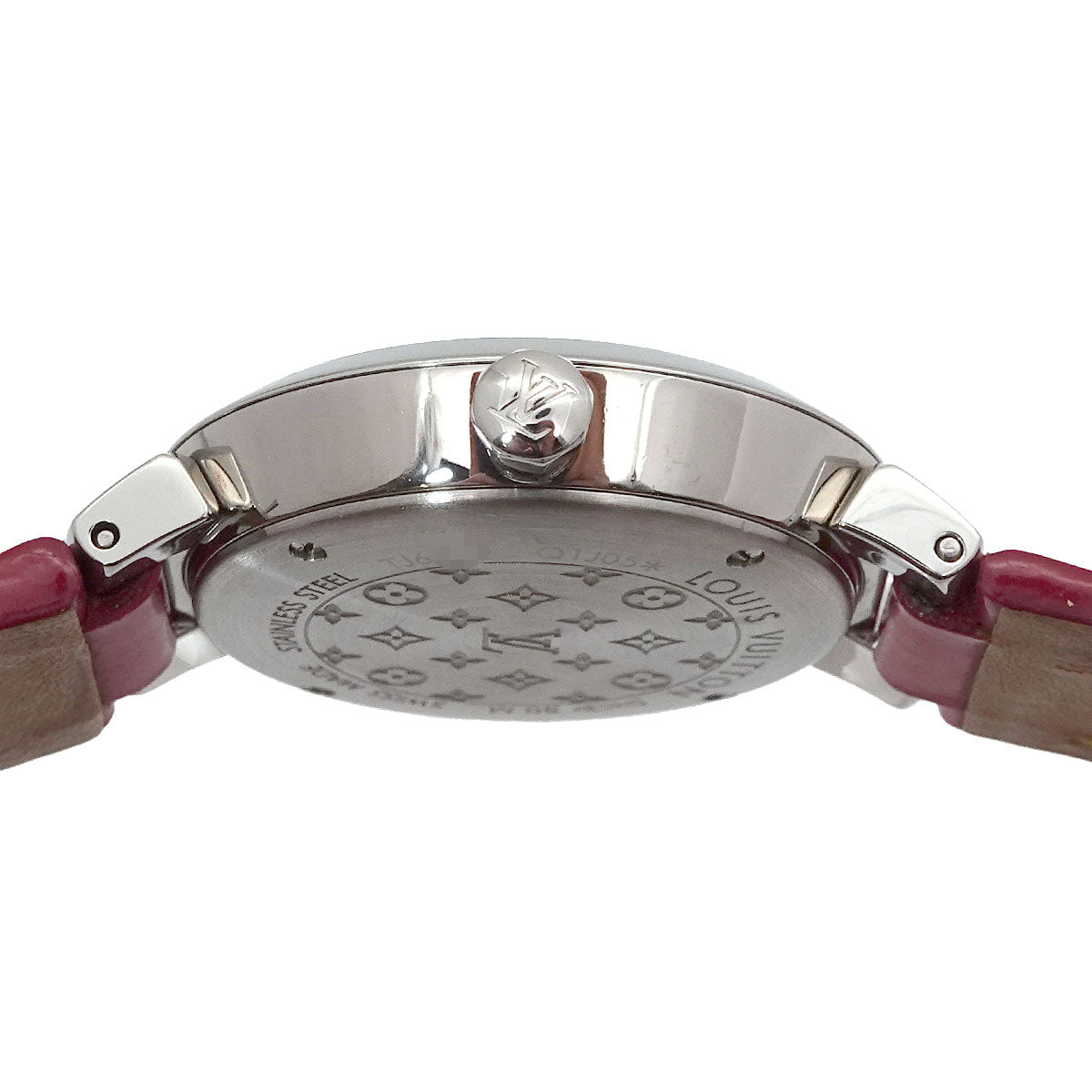 Tambour Q1J05 Diamond Pink Dial Ladies Watch
