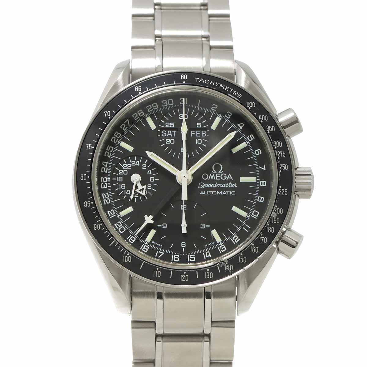 Speedmaster Mark 40 Cosmos 3520 50 triple calendar Black Dial