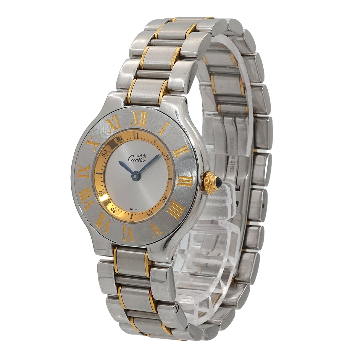 Must 21 Van Thian W10072R6 Quartz Silver Dial Boys Watch