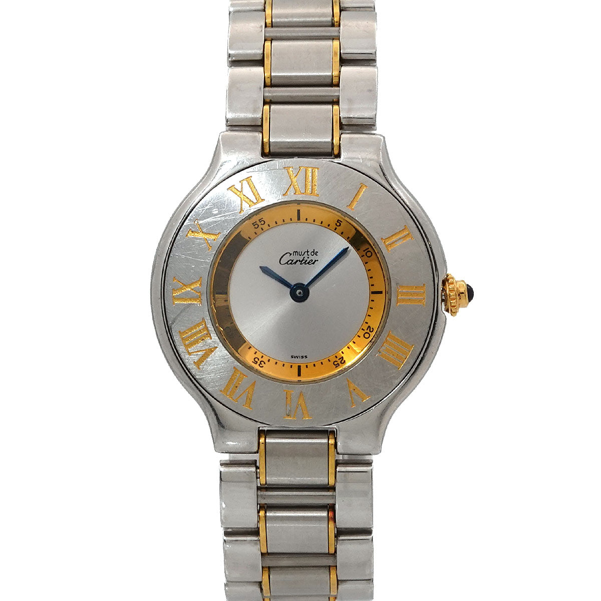 Must 21 Van Thian W10072R6 Quartz Silver Dial Boys Watch