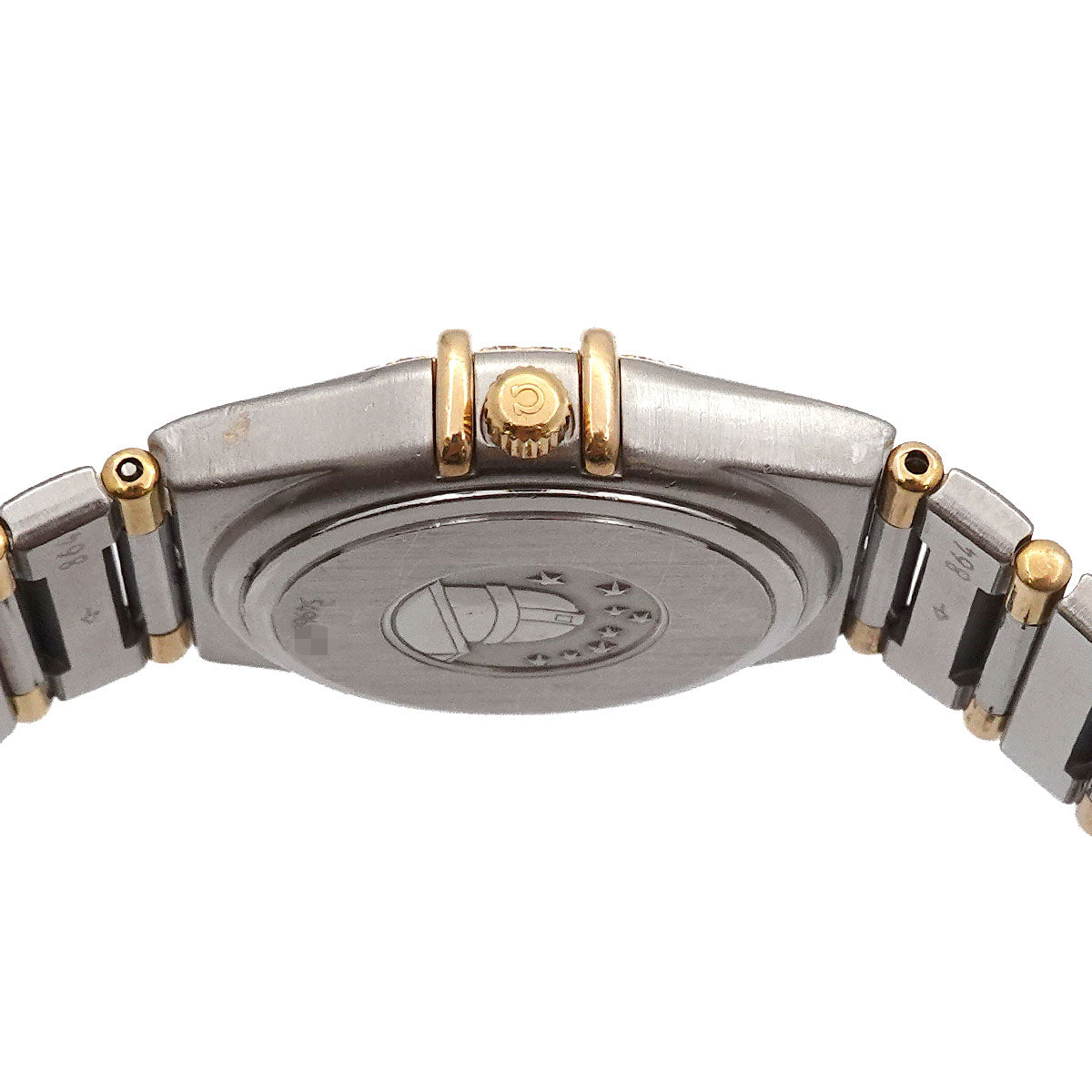 Constellation 750 YG Diamond White Shell Dial Ladies Watch