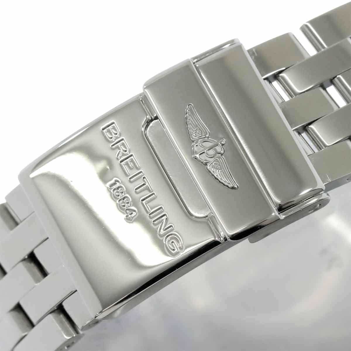 Chronomat 44 AB0110 Chronograph Date Black Dial Mens Watch