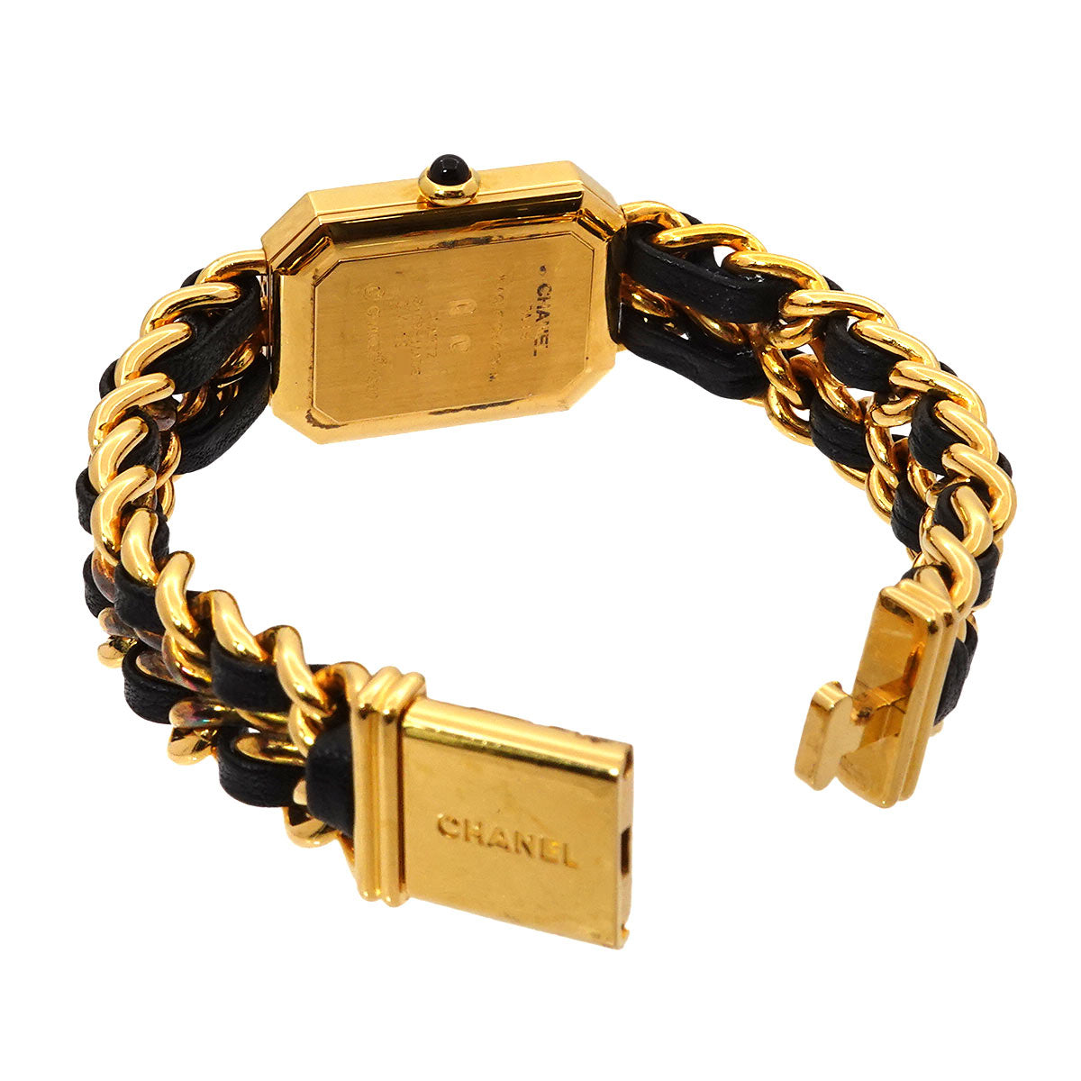 Premiere Size M H0001 Vintage Quartz Black Dial Ladies Watch