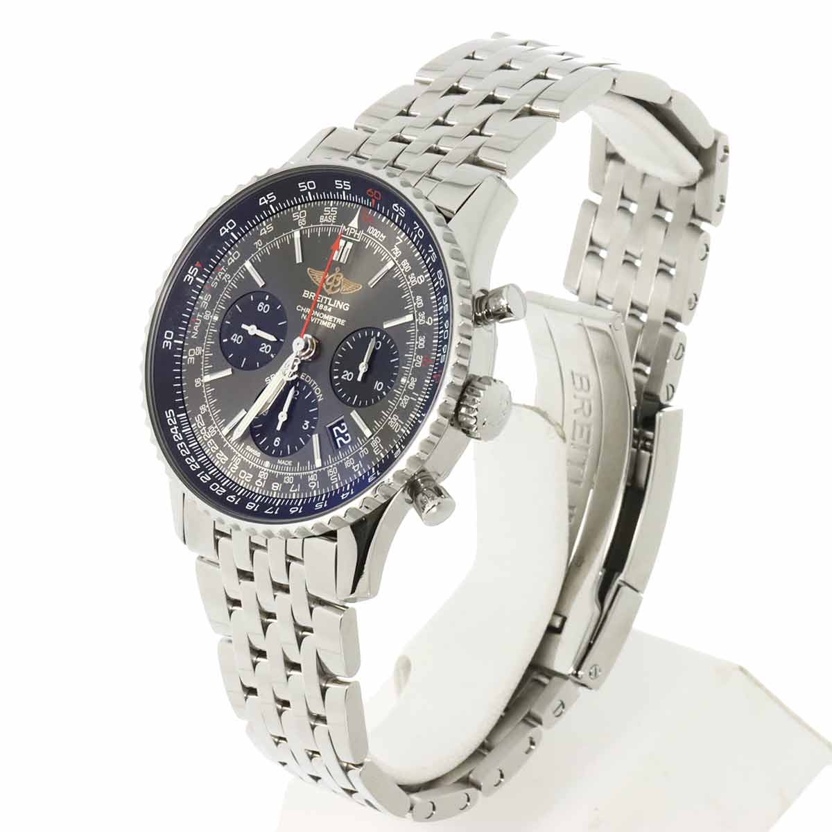 Navitimer01 AB0121 Automatic Gray Dial Mens Watch