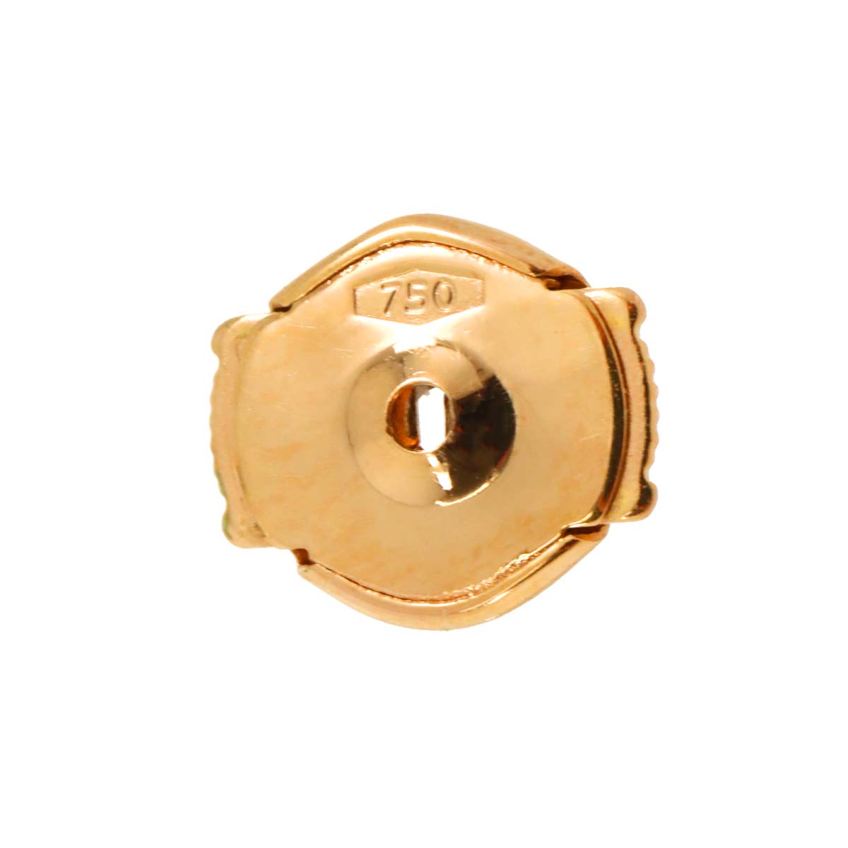 Liens Turquoise Diamond Earring Pierced 18K PG One Piece only