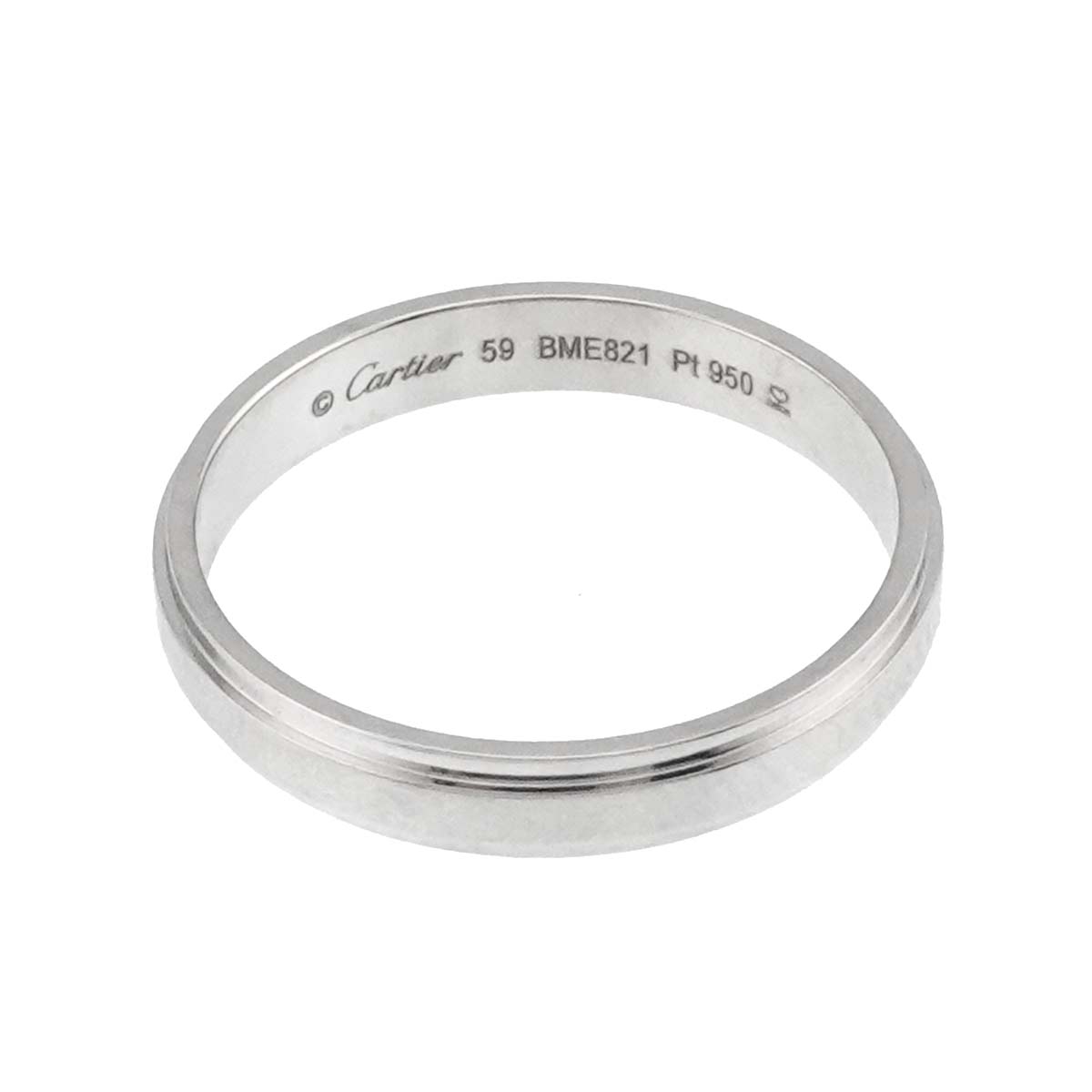 Cartier d Amour Ring Pt Platinum Size57 8.25-8.75(US)
