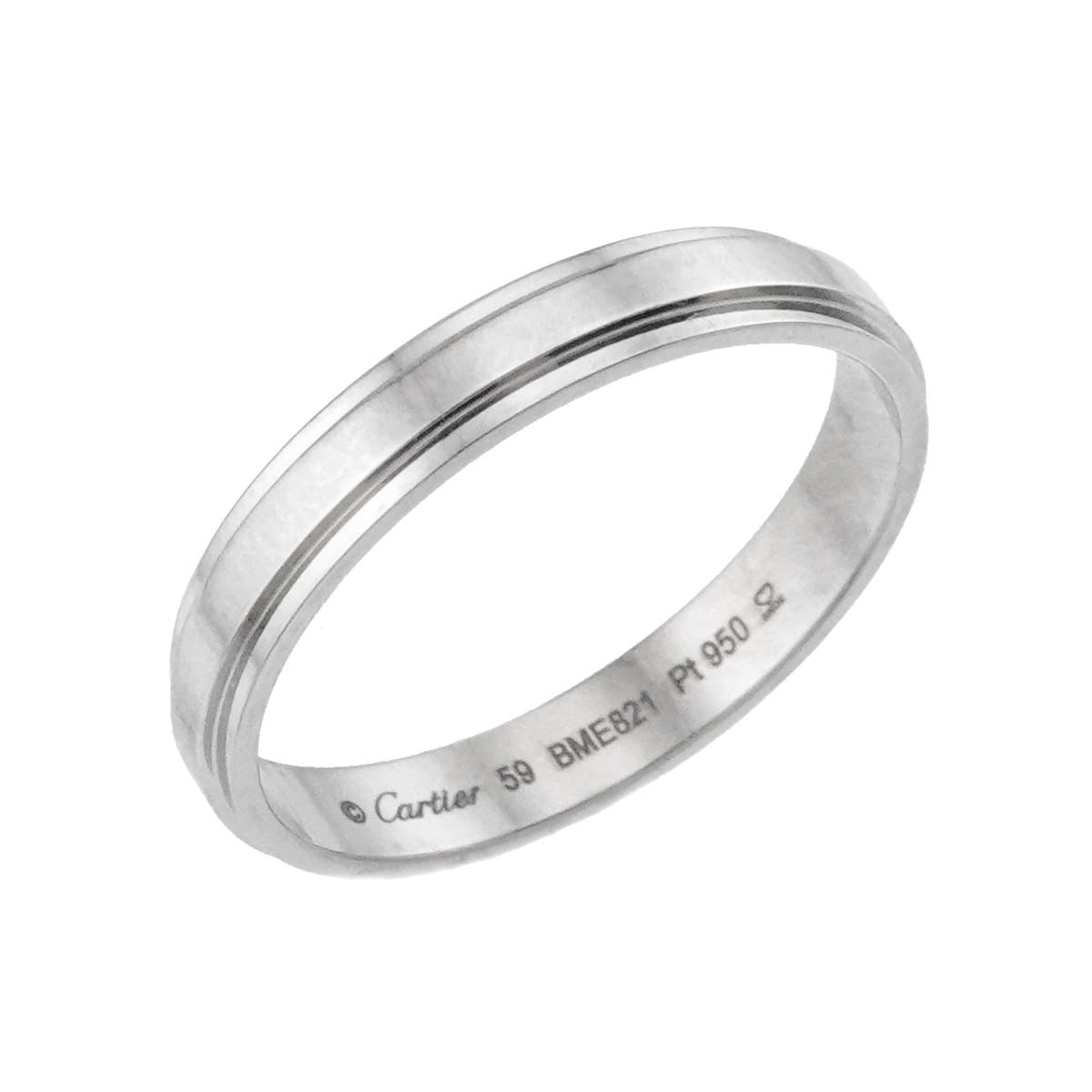 Cartier d Amour Ring Pt Platinum Size57 8.25-8.75(US)
