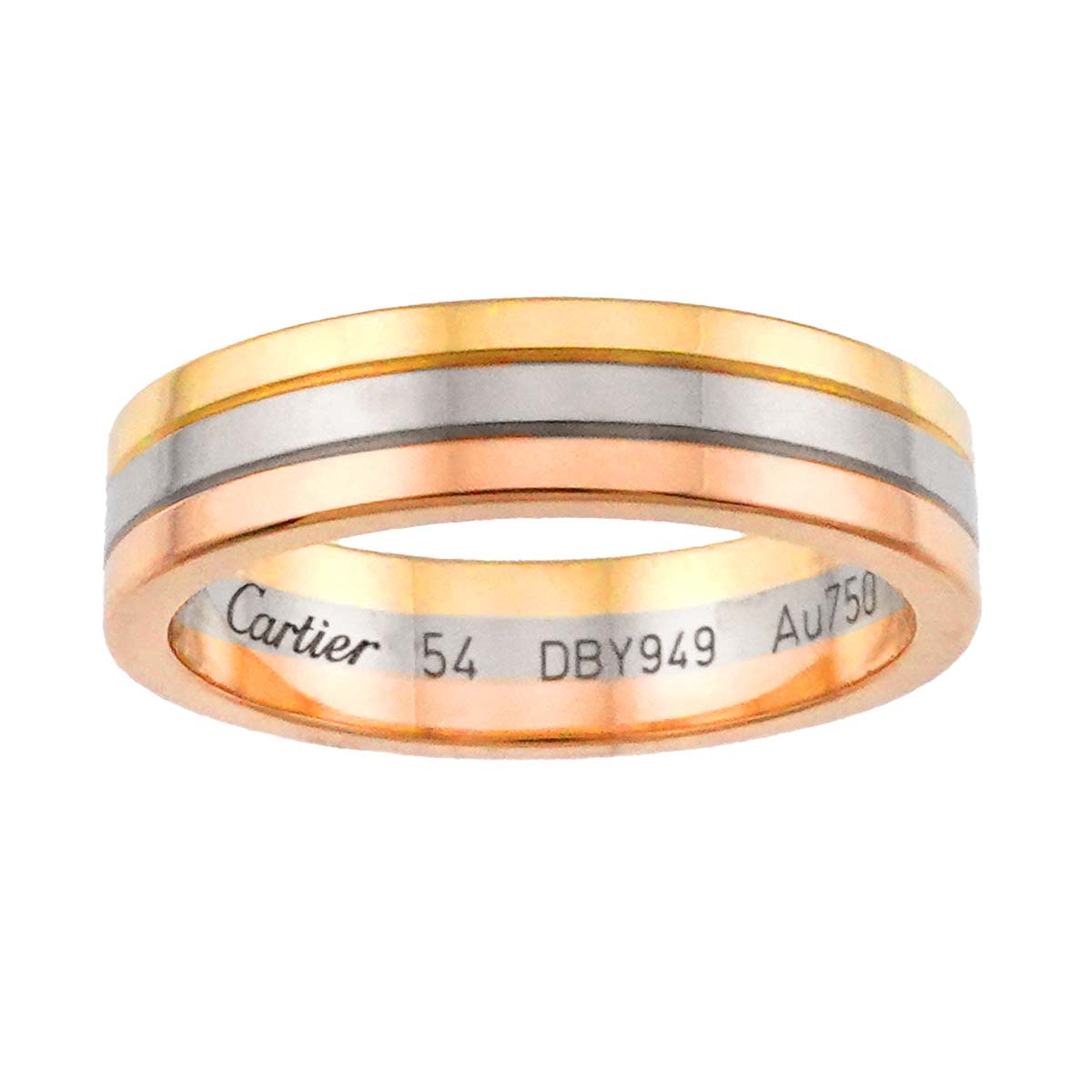 Vendome Ring 18K YG WG PG 750 size54 6.75(US)