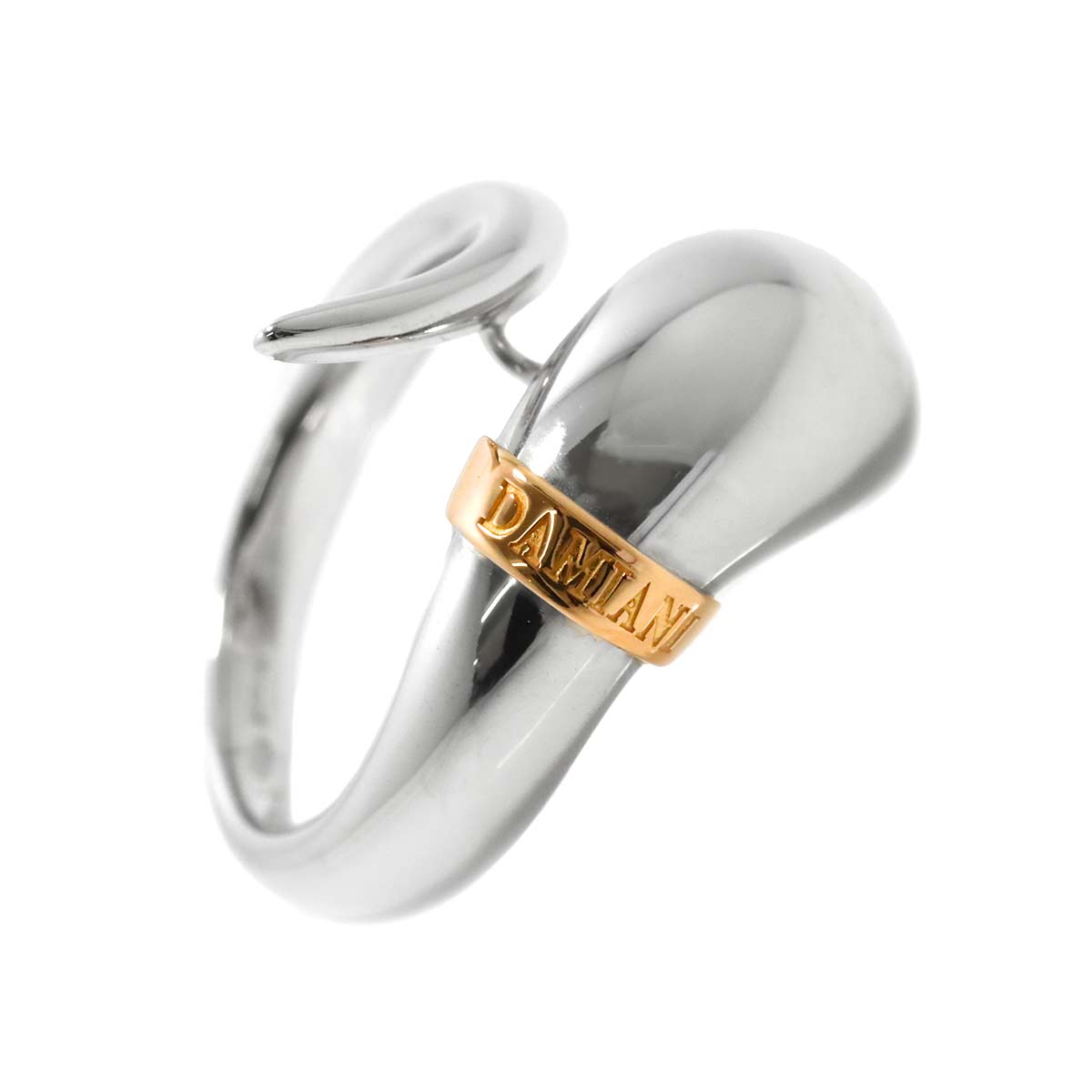 Eden Diamond Ring 18K White Pink Gold 750 size6(US)