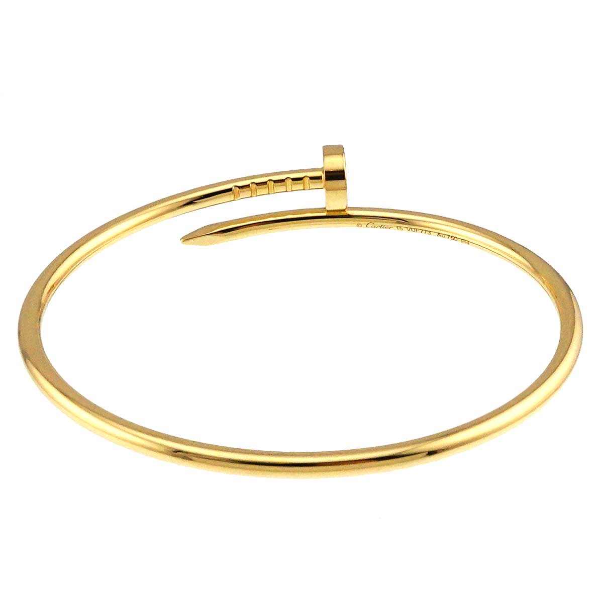 Juste Un Clou Bracelet SM 18K Yellow Gold 750 size15