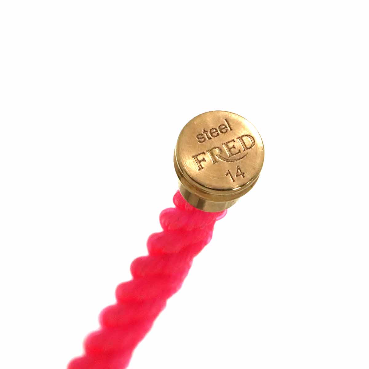 Force 10 Full Diamond Bracelet MM 18K YG 750 Steel Size14