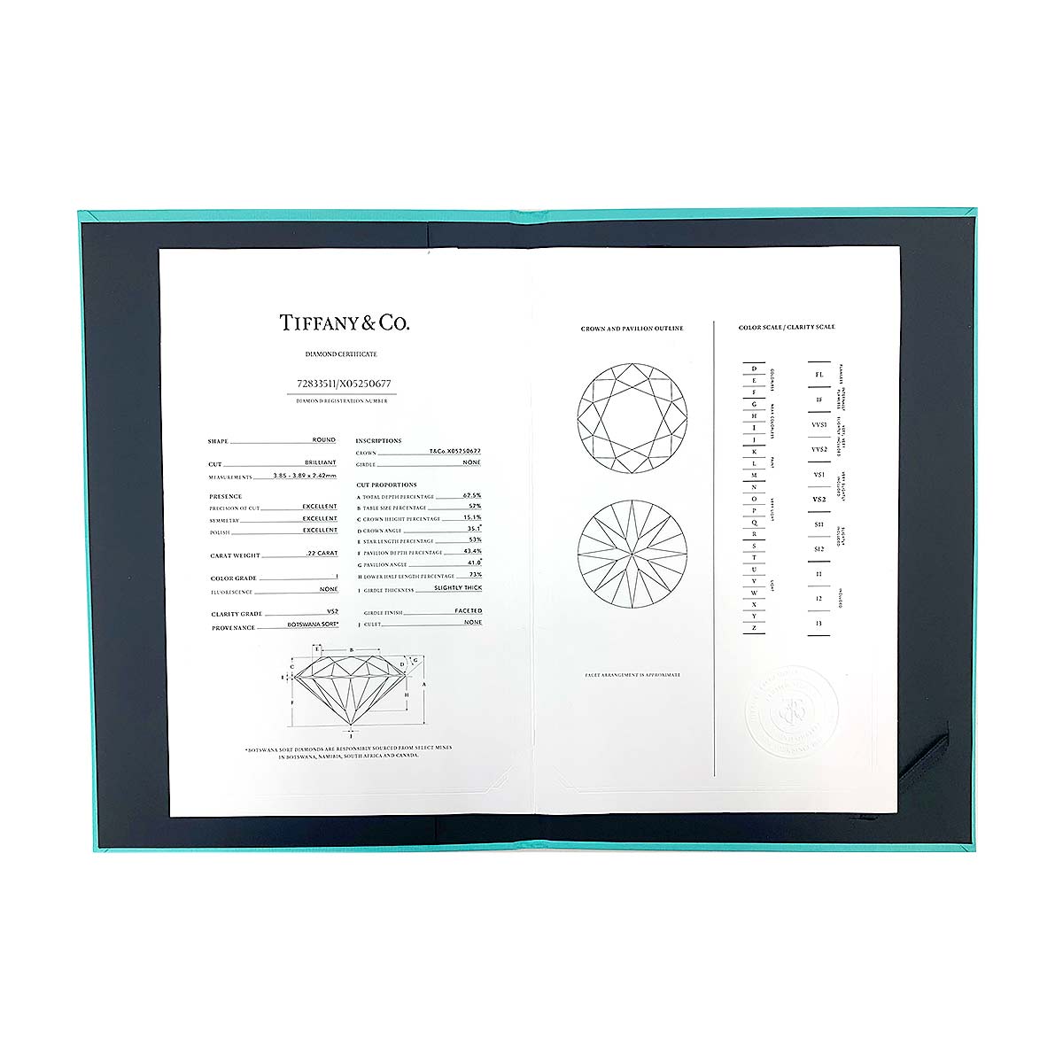 Harmony Diamond 0.22ct I/VS2/3EX Ring Platinum Size4.5(US)