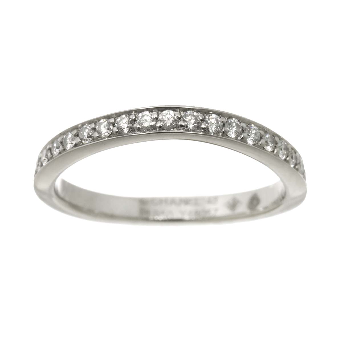RUBAN Full Diamond Ring Platinum size48 4.5(US)
