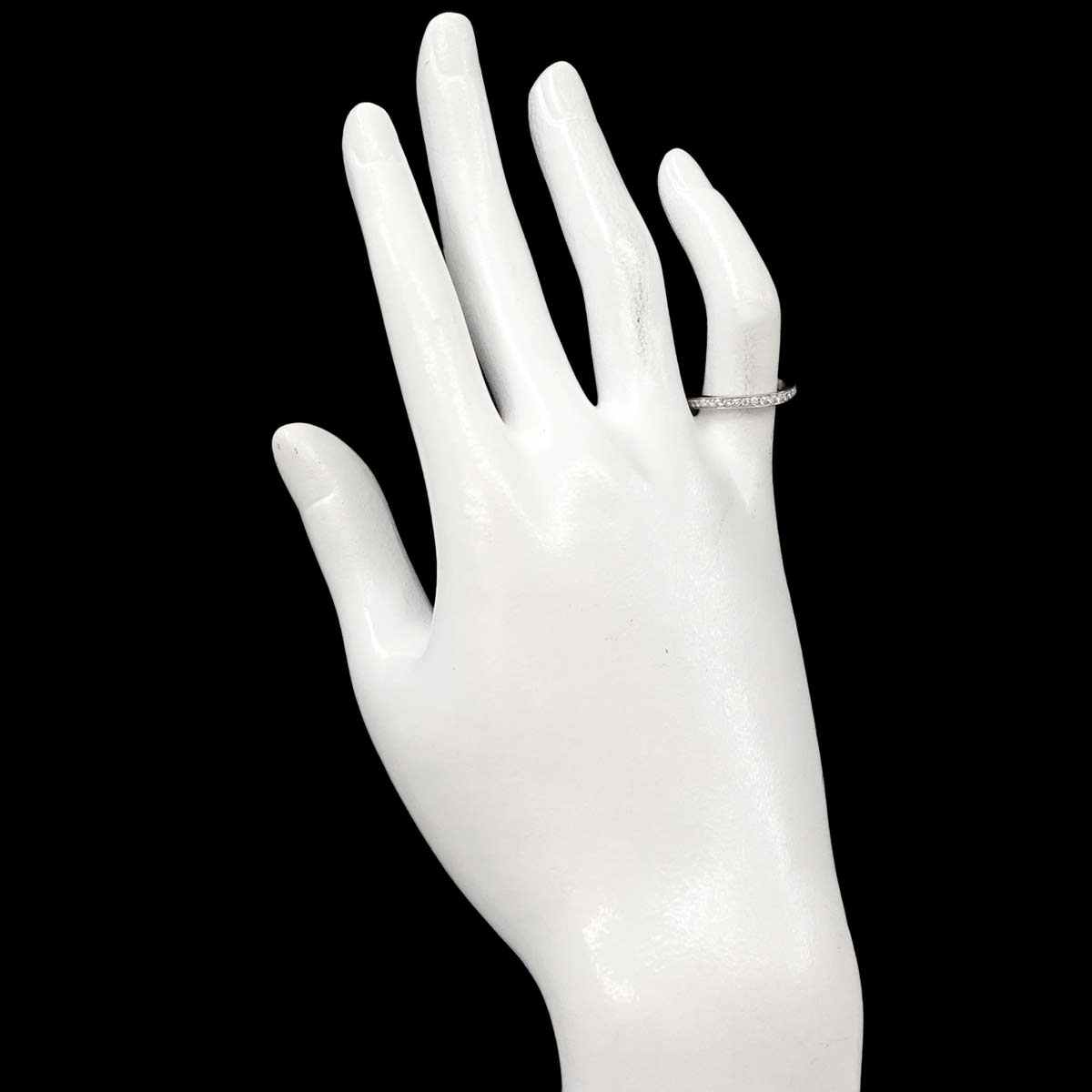 RUBAN Full Diamond Ring Platinum size48 4.5(US)