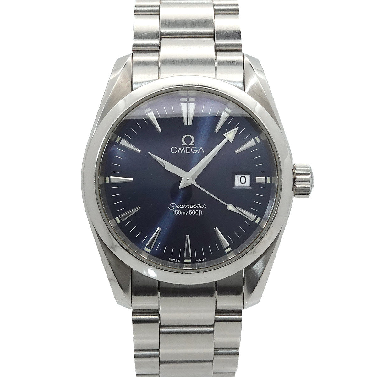 Seamaster Aqua Terra 2518.80 Quartz Blue Dial Men Watch