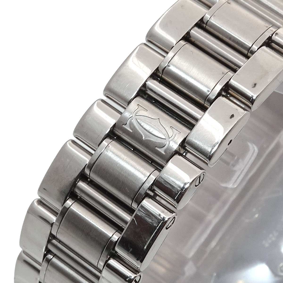 Must 21 Chronoscaph W10172T2 Quartz Black Dial Mens Watch