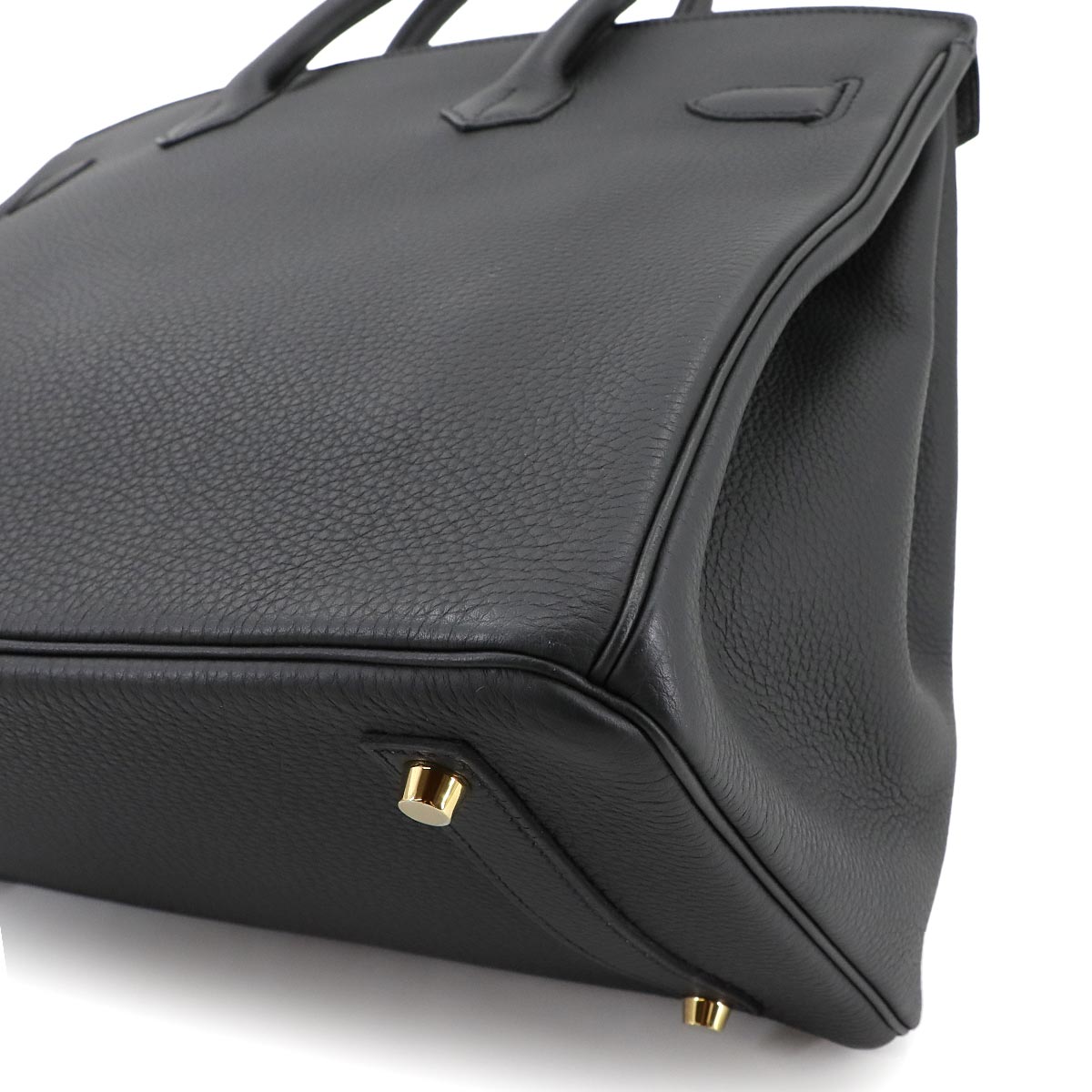 Birkin 35 Hand Bag Togo Leather Plomb Purse