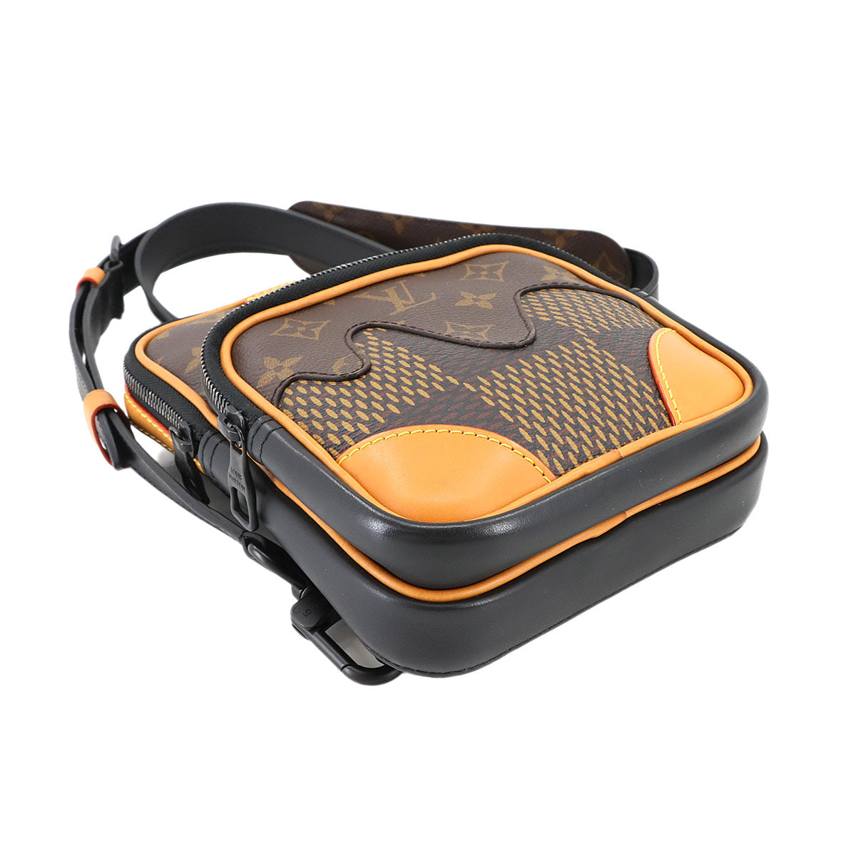 Giant Damier Monogram Amazon Sling Bag Ebene N40379