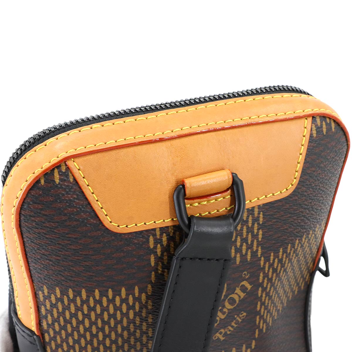 Giant Damier Monogram Amazon Sling Bag Ebene N40379