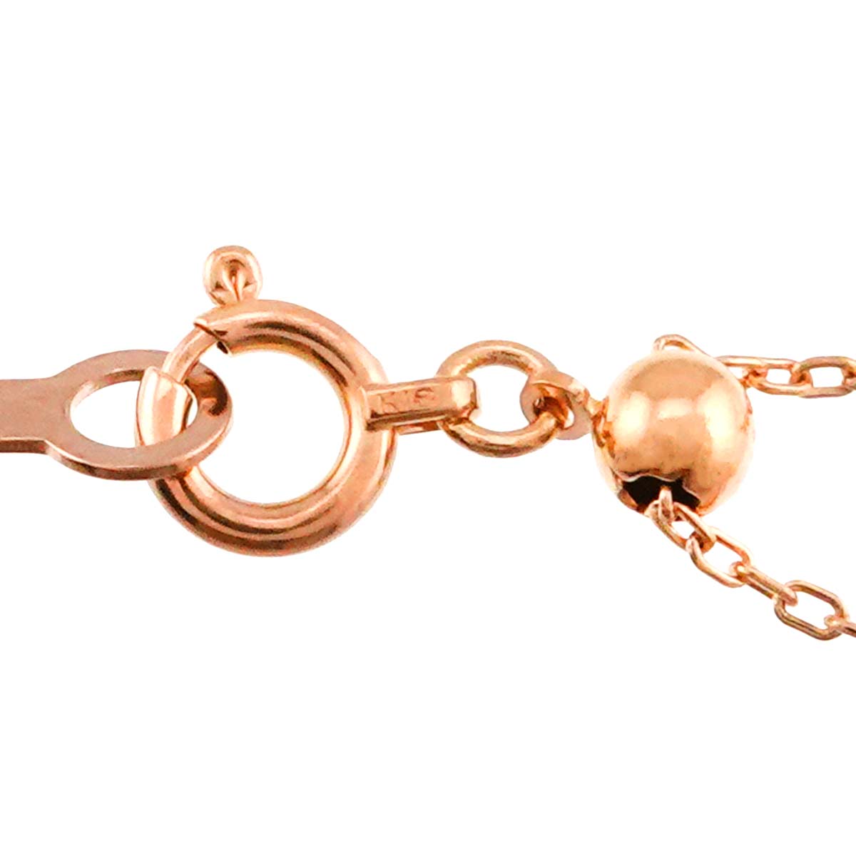 Diamond 0.433ct Necklace 18K Pink Gold 750