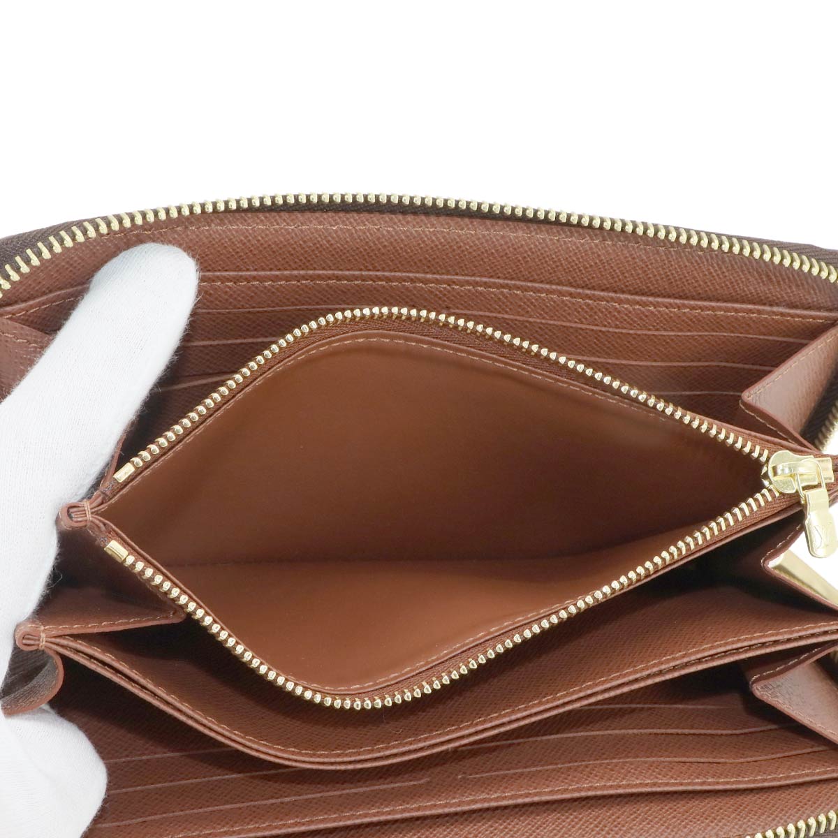 Monogram Zippy Wallet Brown M42616 Purse