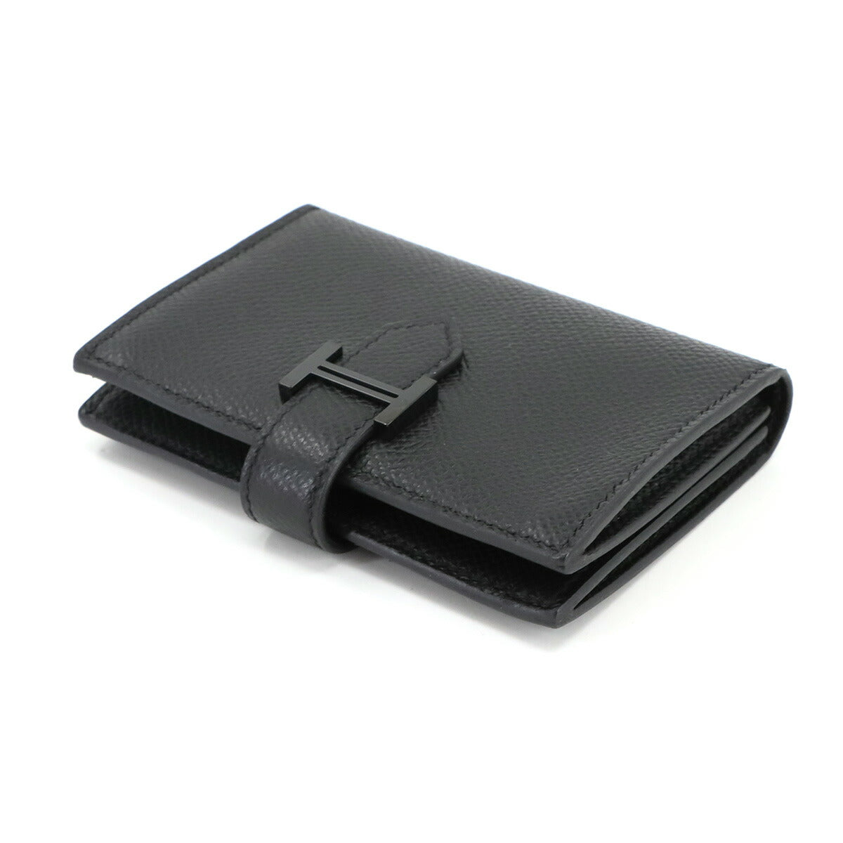 Bearn Monochrome SO BLACK Card Case Epsom