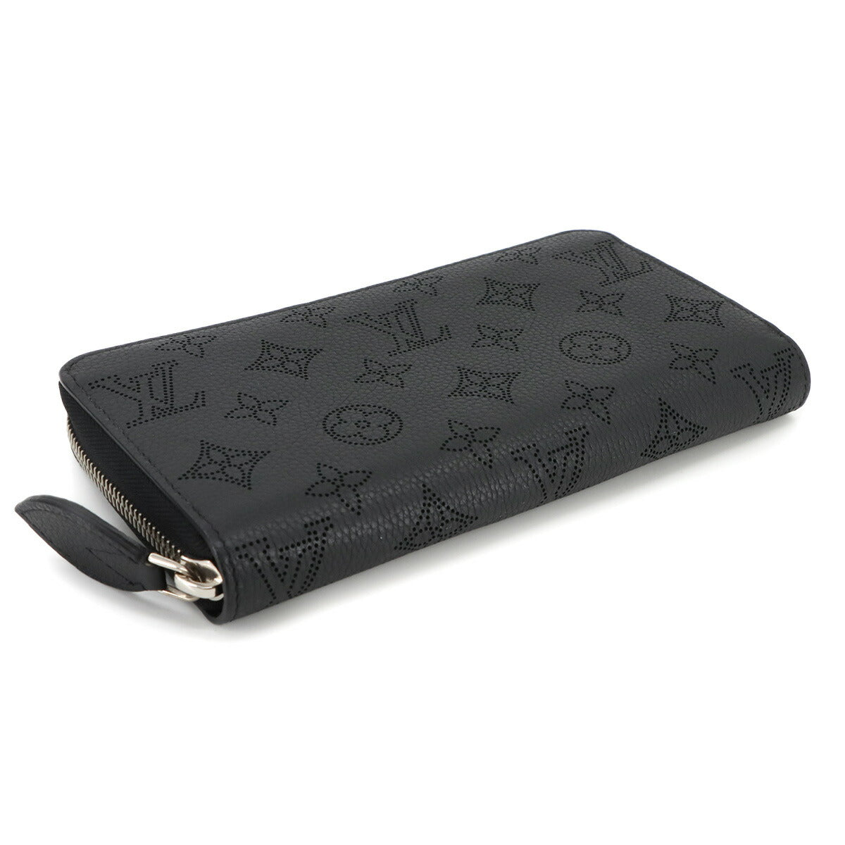 Mahina Zippy Wallet Leather Black M61867 Purse